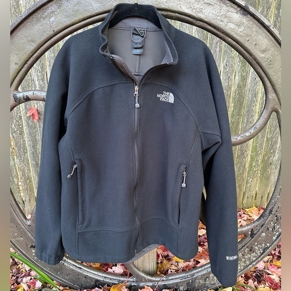The North Face Men’s‎ Windwall Full Zip Fleece Jacket (Black) - Picture 1 of 11